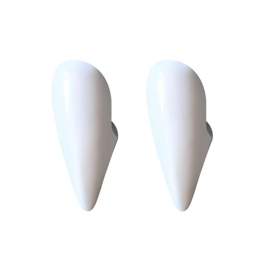 1/4Pair Realistic Teeth Zombie Teeth Resin Cosplay Fake Teeth Halloween Fangs  Cosplay Costume