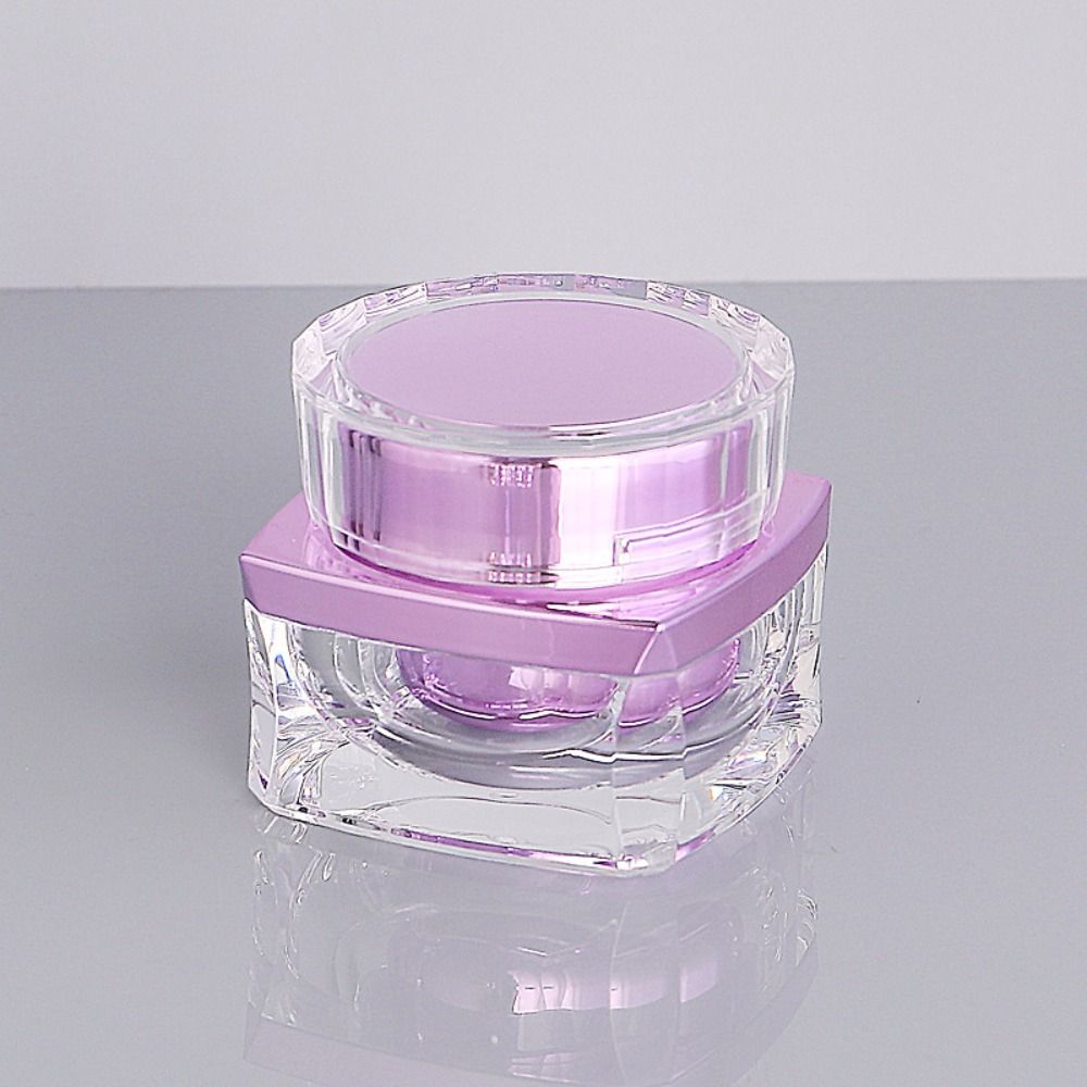 Luxury Face Cream Pots Gold Purple Makeup Jar Sample Pots Lotion Vials  Cosmetic Container