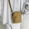 Messenger Sling Tassen Voor Mannen Casual Canvas Kleine Rits Crossbody Tas Eenvoudige Kleine Crossbody Schoudertas Mannen Tas