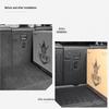 Trunk and Floor Mats for Tesla Model 3/Y Refresh - TPE Front, Rear, and Tail Box Accessories