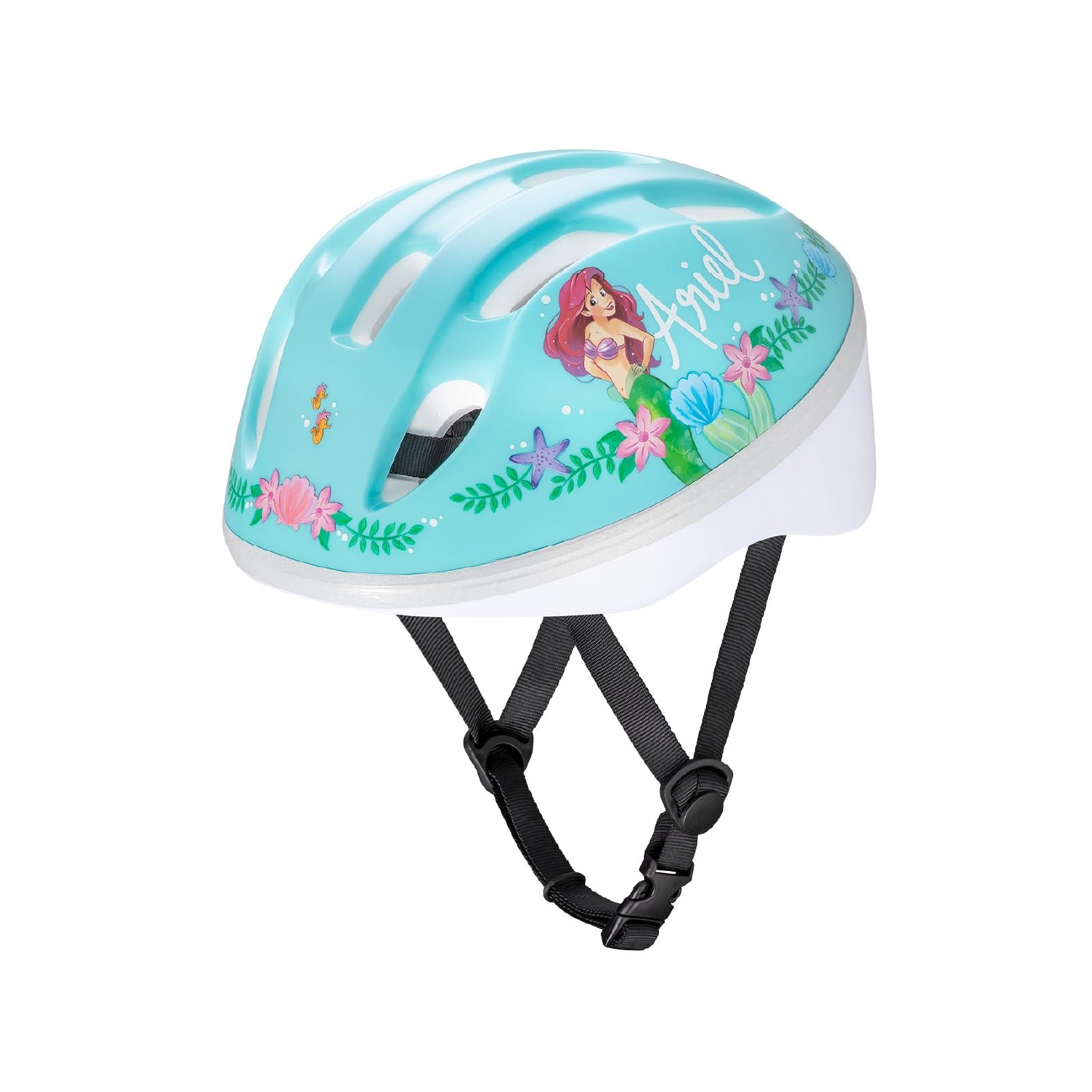 

Ides Kids Helmet S Disney Ariel SG Standard Passed Bicycle Dial Adjustment Reflective [Official] 53-57cm Children s