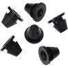 6PCS Rubber Side Cover Grommets For Harley Street Electra Road Glide Road King 2008-2023 Replaces OEM 0521-1234