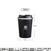 hijk1 Car Cafe Coffee Mug 380ML Stainless Steel Thermos Mug For VW Golf Tiguan T-Roc Polo Passat ID.4 T-Cross ID.3 Taigo ID.7 Atlas
