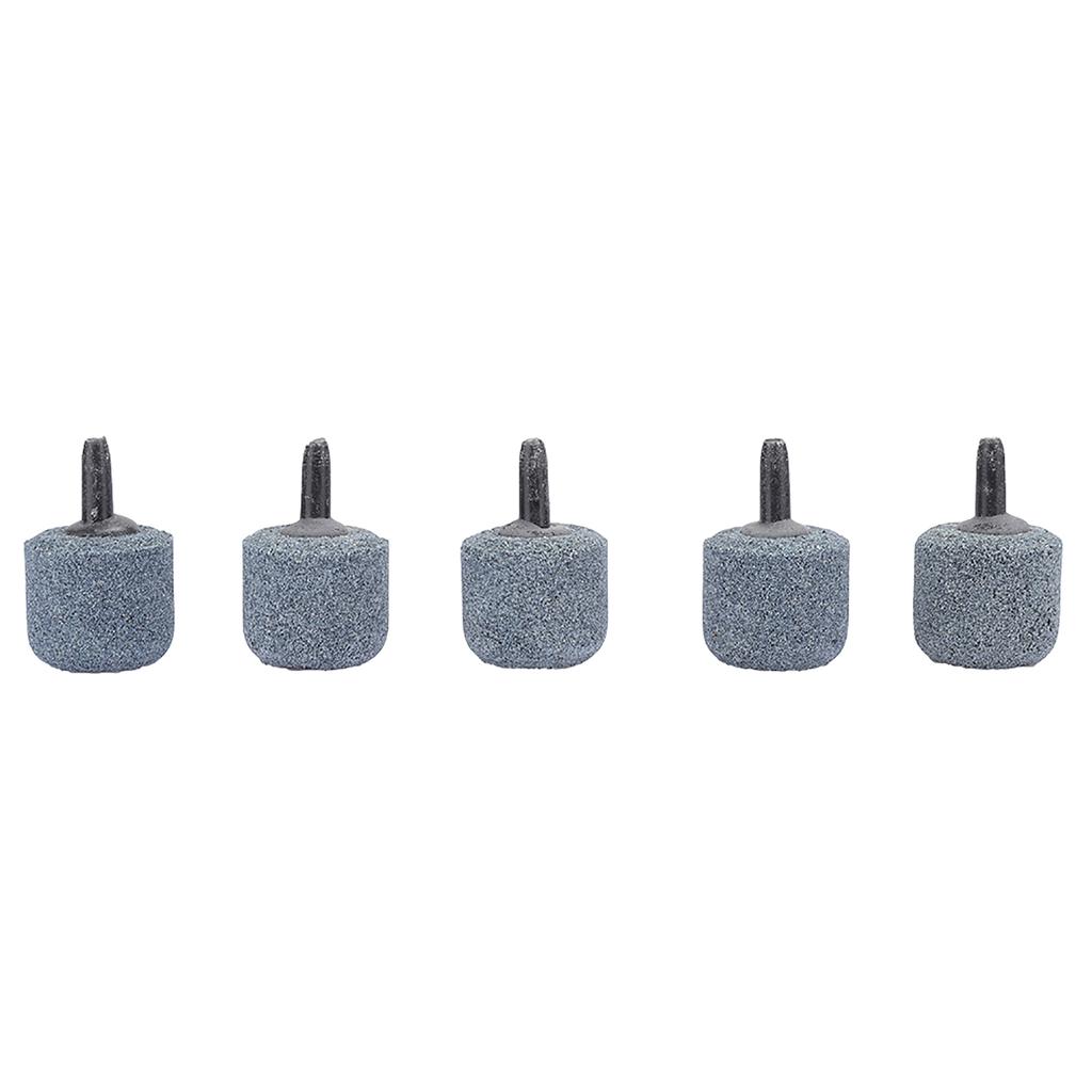 30PCS Black Sandstone Aquarium Oxygen Pump Aeration Air Stone Fish Tank Bubble Stones Accessory