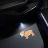 1/2 Stück Union Jack JCW Bulldog Autotür Willkommensleuchten Laserprojektor Logo Drahtlose Erkennung für MINI Cooper F54 F55 F57 F56 R56