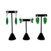 Exquisite Velvet Earrings Display Rack T-Shape Earrings Display Stand Earrings Holder  Decoration