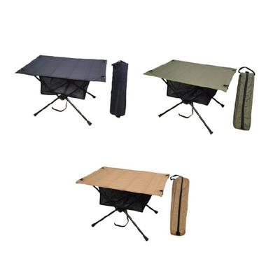 Schnell aufzubauen Klapptisch für draußen Wasserdicht Tragbarer Campingtisch Stoff Metallstruktur für Camping Wanderaktivitäten
