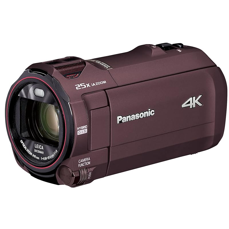 

panasonic 4K video camera 64GB 20x optical zoom cacao brown HC-VX992MS-T