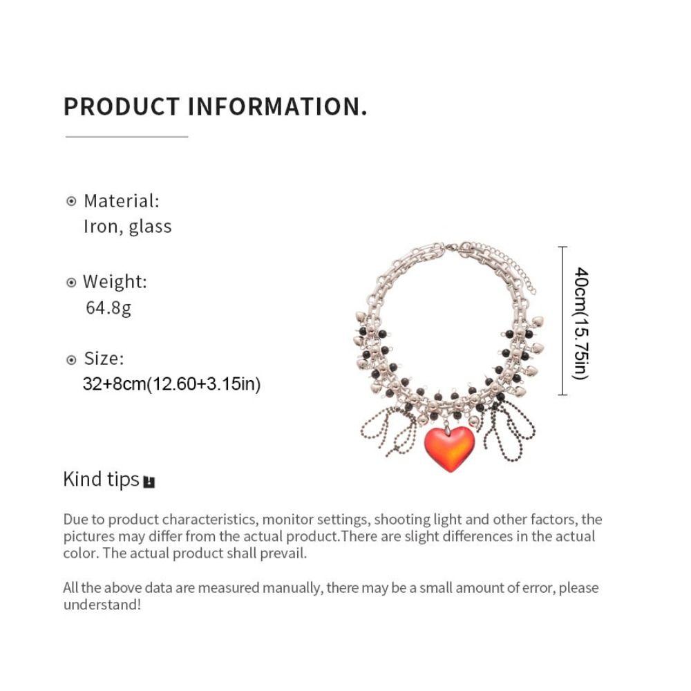 Multi Layered Tassel Necklace Punk Style Hyperbole Vintage Chokers Beach