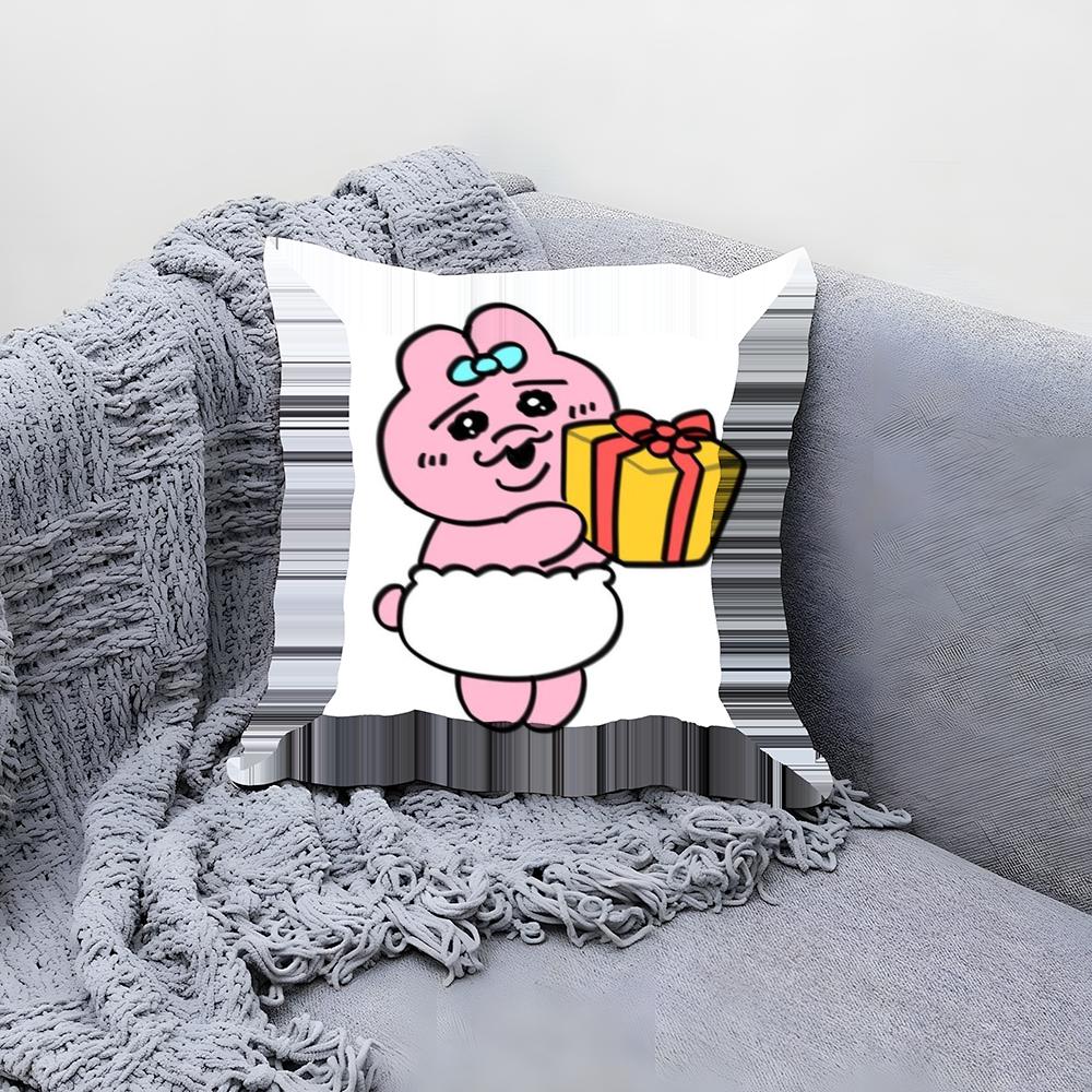 Kawaii O-Opanchu Usag Cushion Cover Comfortable Reversible Pillow Cover Ideal for Car Sofa Bedroom & Beyond