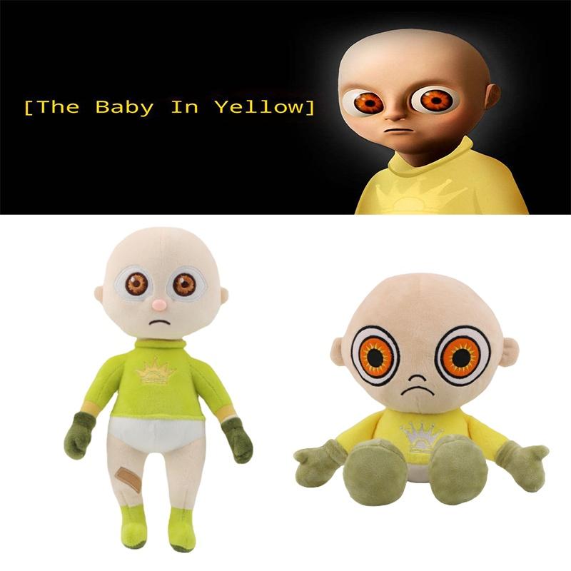 The Baby In Yellow Plush Toy Horror Game Soft Stuffed Doll Kid Gift