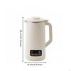 Electric Soy Milk Maker White Automatic Cylindrical Small Appliance