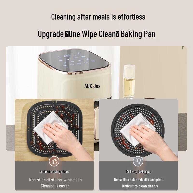 AUX 7L Visible Air Fryer