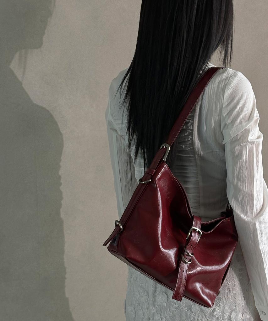 Khiho Didi Belted Mini Bag(2-Way) / 3 Colors