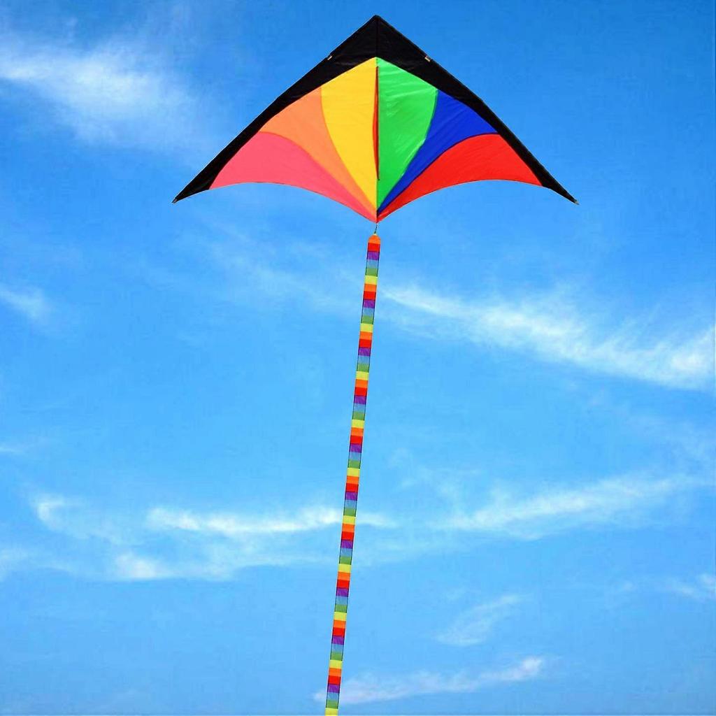Super Nylon Stunt Drachenschwanz Regenbogenleine Drachenzubehör Kinderspielzeug