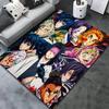 Tappeto Demon Slayer Kimetsu No Yaiba per Soggiorno Camera da Letto Casa Decorazione Divano Gioco Bambini Tappetino Antiscivolo