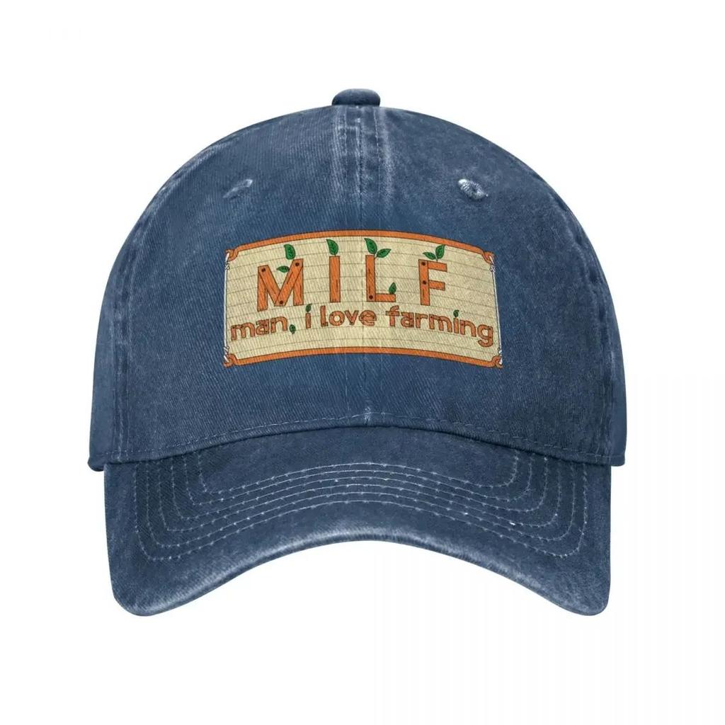 2025 Summer Unisex I Love Farming Baseball Cap Hiking Hat Kids Hat Women Hat Casual and Versatile Outdoor Sun Protection Fashion