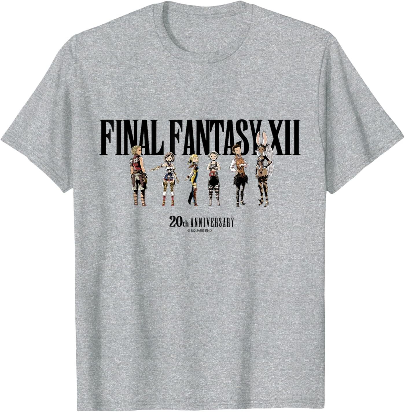 Final Fantasy Anniversary Collection FFXII Special Art ( Front & Back ) T-Shirt S разноцветный