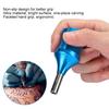 Professioneller 30mm Patronennadel Tattoo Griff Legierung Rutschfest Tattoo Maschine Griff(blau )