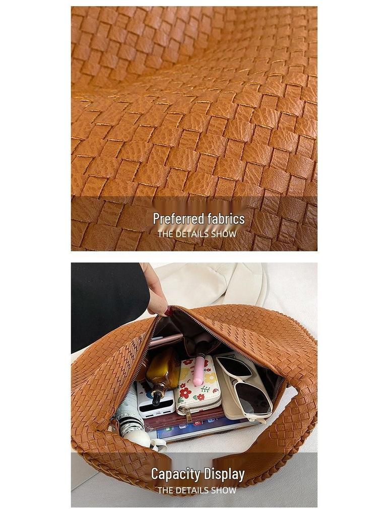 2025 French-Style Textured Women's Versatile Handbag: Single-Shoulder, Underarm, Niche Commuter Bag