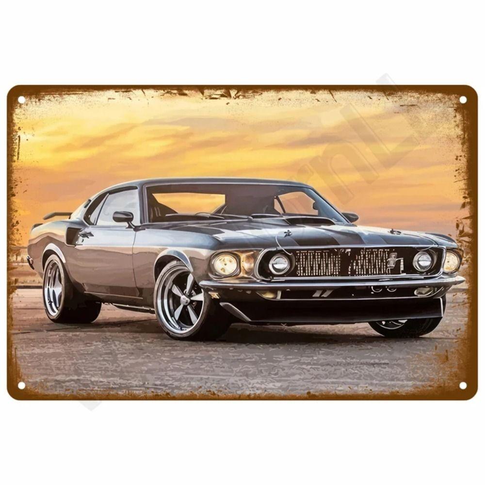 Metal Tin Sign Vintage Poster Wall Decor 20x30cm