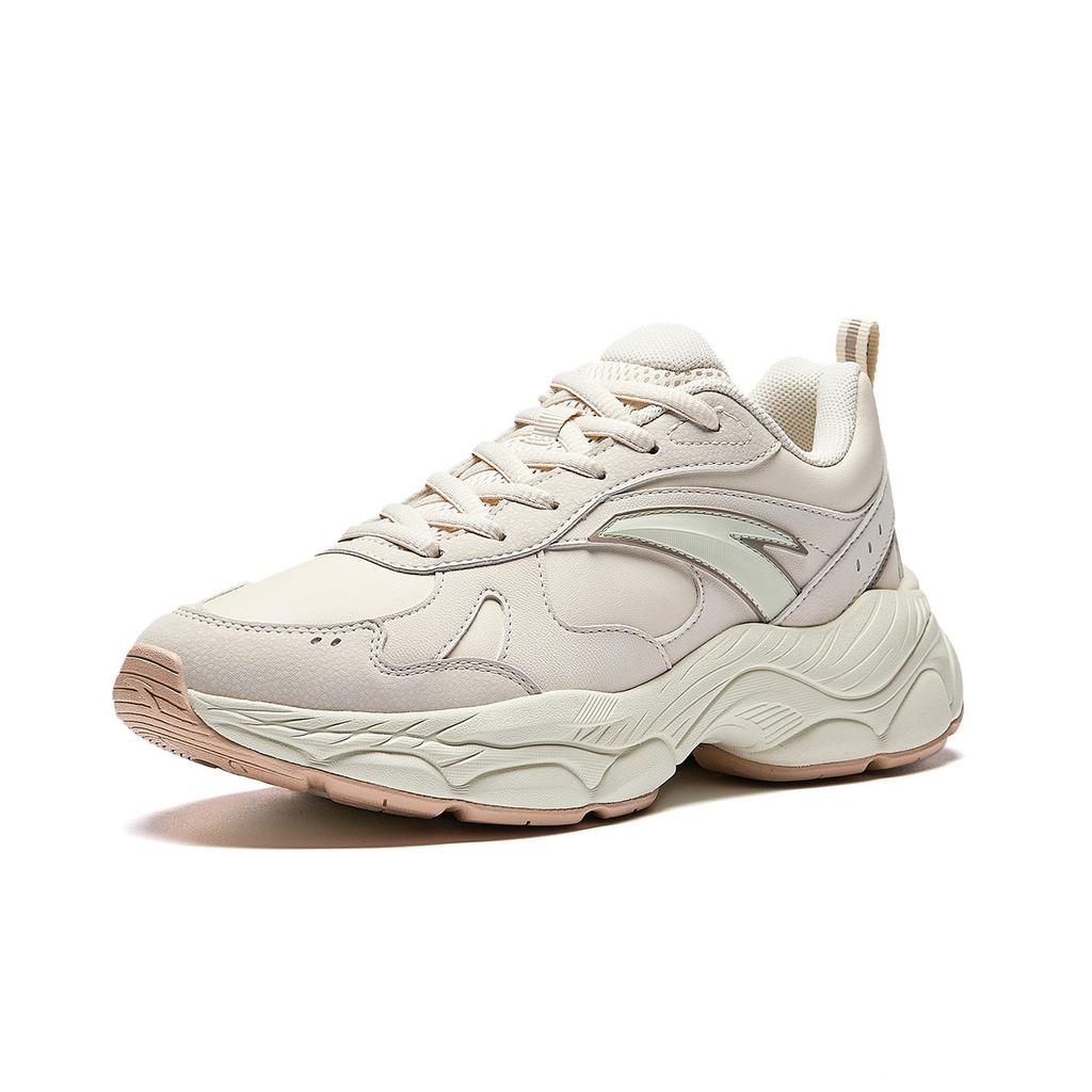 Anta Sunlight Low top Casual Shoes Women's White Rice Gray 922548802-5