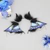 Plüsch Fledermausflügel Haarband Cosplay Kostüm Haarreif für Maskenbälle Party Haarreif Anime Kopfschmuck Rollenspiel Party Zubehör