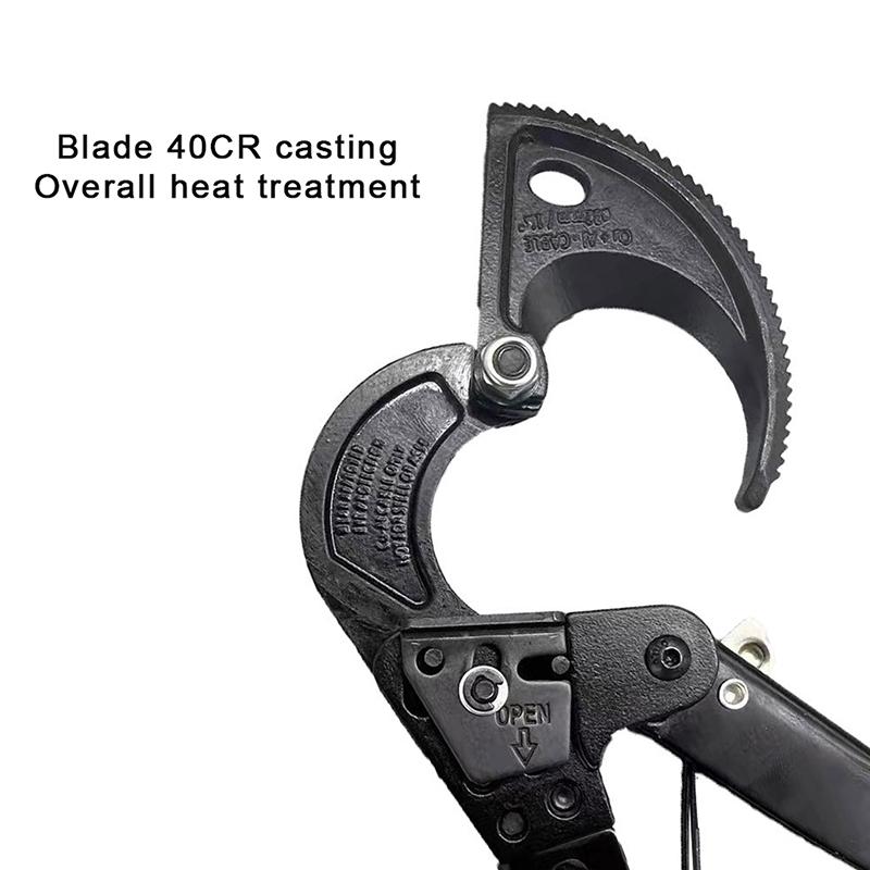 1Pc Hs-325A Cable Cutters Ratcheting Cable Cutters Heavy Duty For Electricians Cutting Aluminum Copper Soft Wire