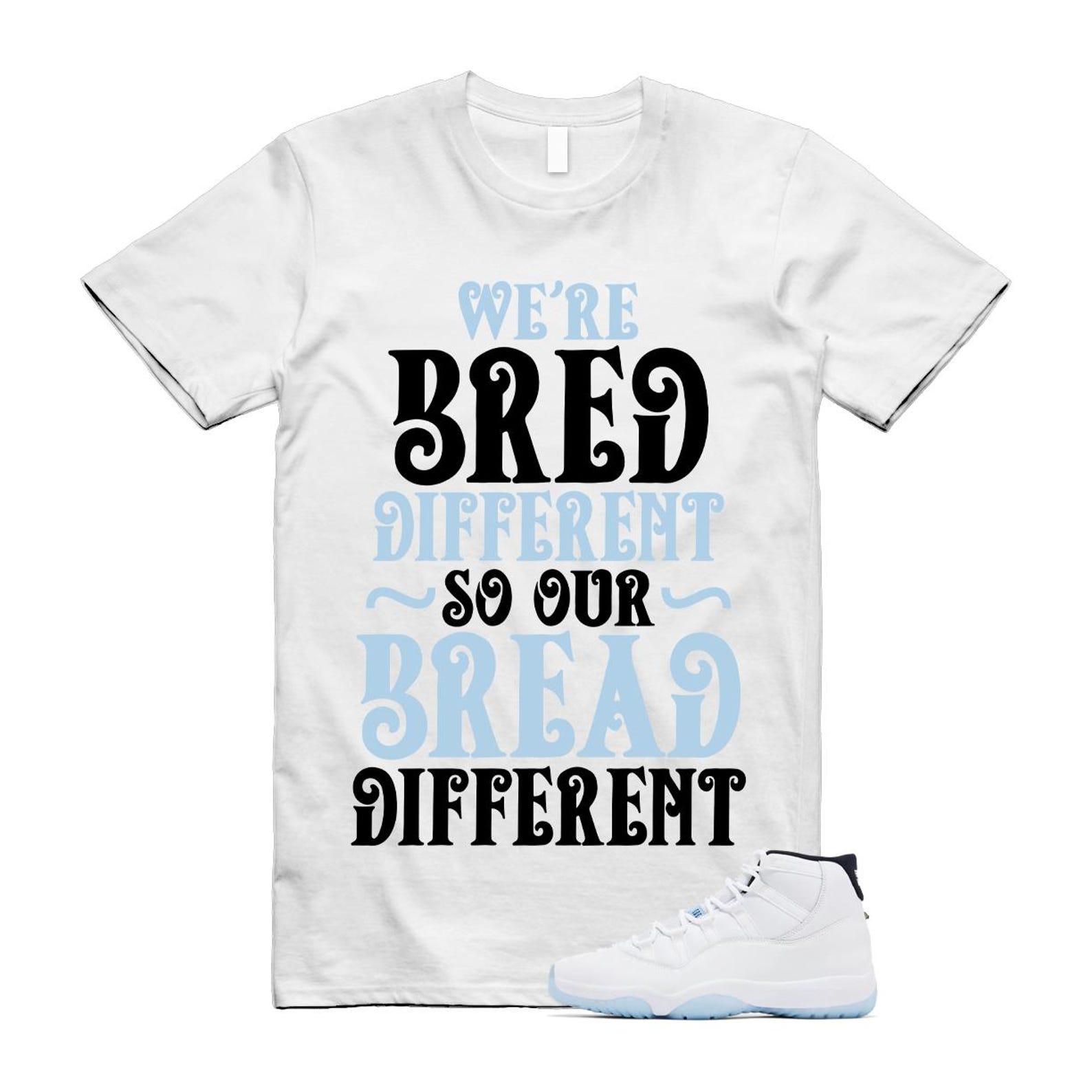 11 Legend Blue White Black 2024 T Shirt Match BREAD 2XL