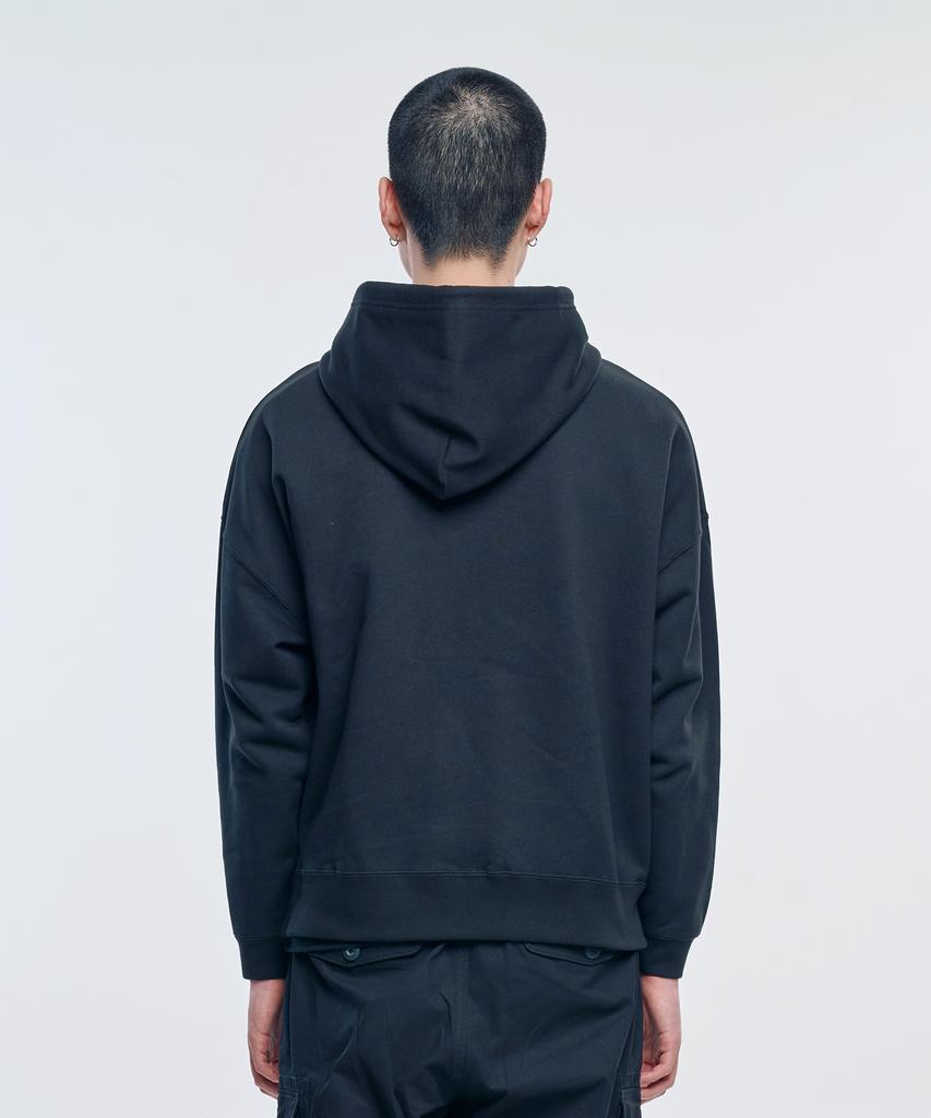Oversized Sweat Hoodie_Black