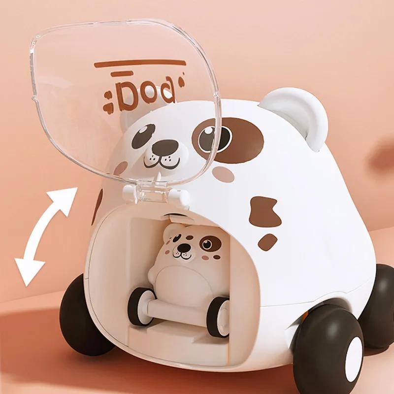 2 Years Old Cartoon Toy Cars Ideal For Infant Boys Infant Toy Car Ideal For Kids 3 Year Old Children Learning Montessori Style Toy Birthday Gifts