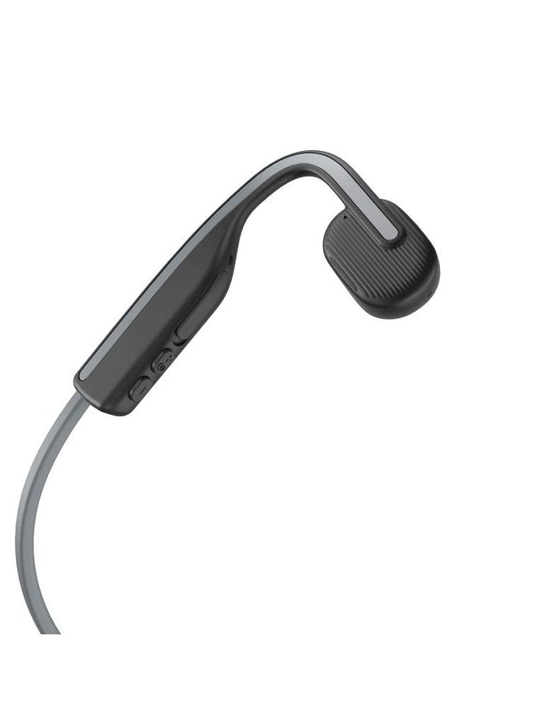 Aftershokz OpenMove bezdrátová sluchátka Bone Conduction Aftershokz Bluetooth s mikrofonem Bluetooth Sportovní Vodotěsné Prachotěsné IP55 (Břidlicově šedá)