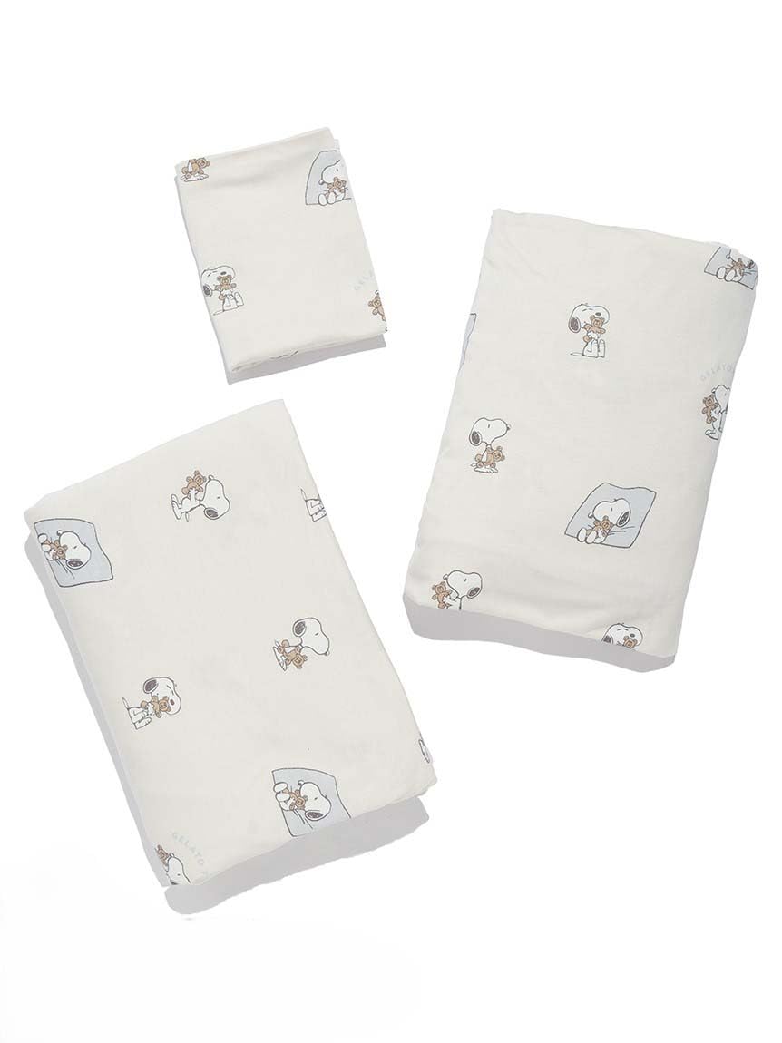 

Комплект для сна PSGG251804 OWHT S [Gelato Pique] [PEANUTS] сплошной комплект из 3 предметов (Один) Женский