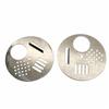 A84X-40PCS Beekeeping Tools Bee Hive Vent Nest Door Cage Stainless Steel Round Hive Hole Entrance Disc Beehives Equipment