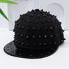 JYL TS DIY Suede Cowboy Hat Western Riding Cap Suede Fabric