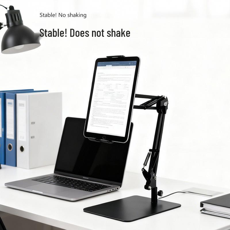Adjustable Metal Boom Arm Stand for Phones & Tablets