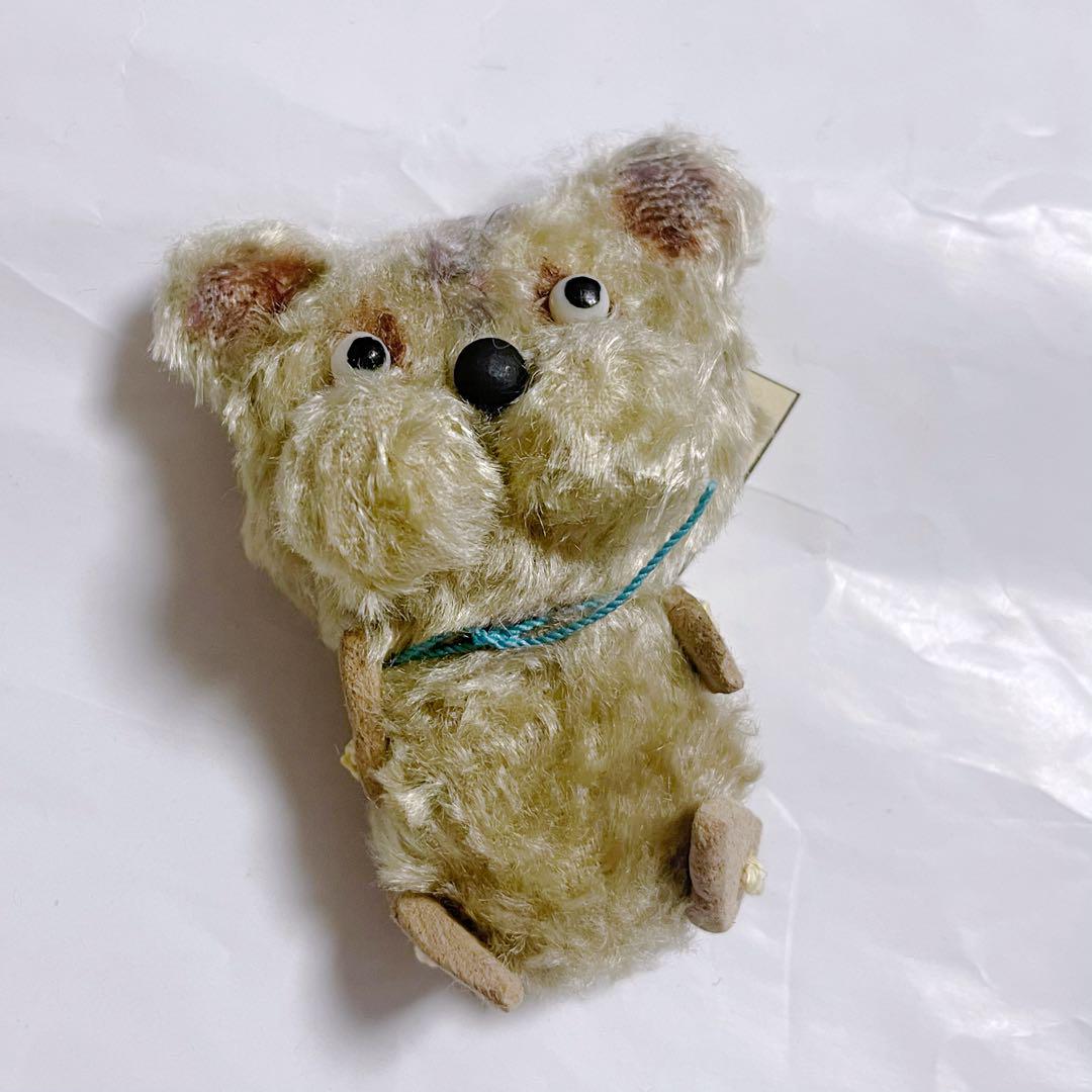 

[USED] ippo artist stuffed toy teddy bear handmade bear dog
