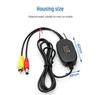 Car WiFi HD Night Vision Waterproof Reversing Camera with Blind Spot Detection and 2.4G Wireless Receiver