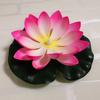 Gradient Floating Lamp Colorful LED Artificial Lotus Flower New Wish Lantern  Pond Decor