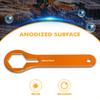 For KTM EXC 300 2008-2022 EXC250 EXCF 350 EXC 450 XCW 300 50mm Dual Chamber Fork Cap Wrench Tool SX125 SXF 250 SXF 450 2007-2022