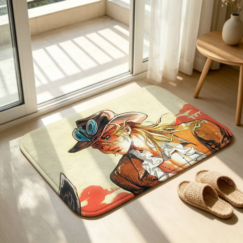 Jojo D-Diego Brando Soft Comfortable Short Plush Rug Carpet mat Anti‑Slip Floor Mat Machine Washable Home Decor