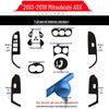Mitsubishi ASX Interior Carbon Fiber Sticker for Gear, Control, & Window Decor