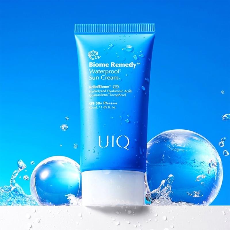 UIQ Biome Remedy Waterproof Sun Cream SPF 50+ PA++++ 50ml