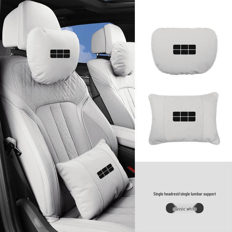 Geely Galaxy L7 Headrest & Lumbar Support Pillow Set for Interior Decoration