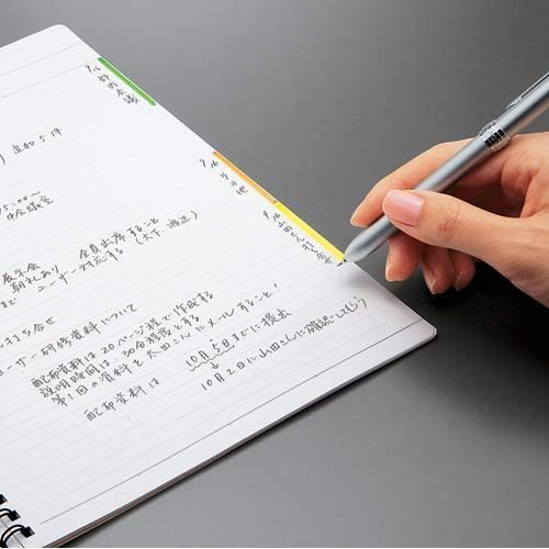 KOKUYO Note Ring Note Edge Title B Ruled A5 50 Sheets Su-TJ105B 5 Book Set