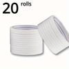 YITAPE 20 Rolls Strong Double Sided Tape 5mm*4.5M Slim Adhesive Tape for Scrapbooking Arts Crafts Office School Gift Card DIY