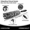 7Pcs Soft Bristle Wheel Brushes For Car Detailing Short Handle Design Non Scratch Plastic Cleaning Tools