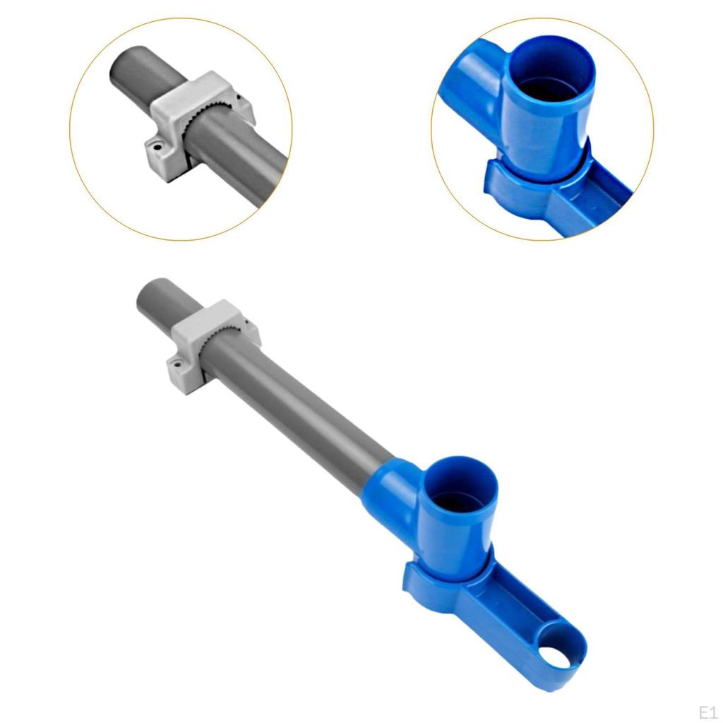 Pool Skimmer Bracket Net Holder Sturdy Holds Debris in Place Fits Standard Poles 44cm Long