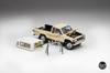 FREESTYLE GCD Scale Toyota Hilux SR5 Xtracab 1985 Beige with DiecastTalk Custom Complete Model 1/64 Accessories, Order, DTG0020-BEI