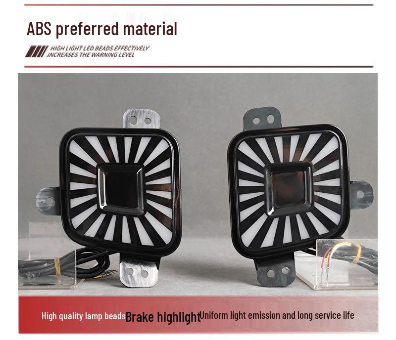 Fits 2021-2026 Great Wall Haval Big Dog models with rear bumper lights and LED brake lights.